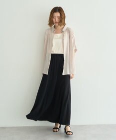 YECCA VECCA 【接触冷感】カットマーメイドスカート