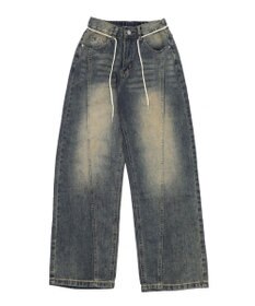 WEGO ウォッシュストリングデニム
