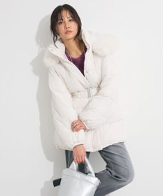 Green Parks ・ｓｗｉｎｇ　ｂｙ　ファイバーダウンベルト付コート