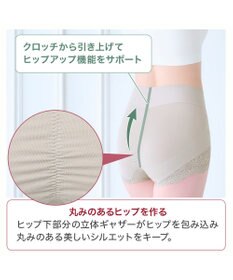 BRADELIS New York 【カヤビューティーラボ / ブラデリス】やわらか綿混ハイウエストショーツ24  補正 下着