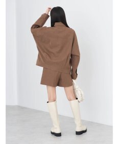 earth music&ecology ショート丈カバーオール