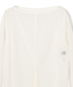 uncrave トリコットシフォン カシュクールトップス