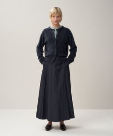 ATON ROYAL CASHMERE FUR | クルーネックカーディガン