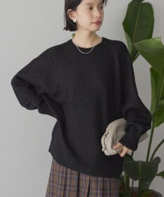 AMERICAN HOLIC ラグランラメニットプルオーバー