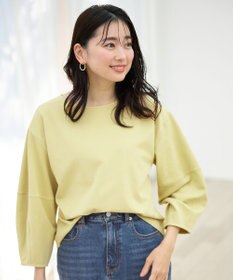 ANY L 【洗濯機可/5色展開】サカリバランタンスリーブプルオーバー