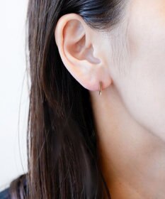 susui 【geometric】sen Dia ピアス S_両耳用