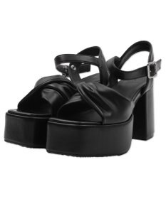 WEGO ストーム付きクロスヒールサンダル