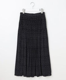 自由区 L 【17号サイズまで展開・カタログ掲載・セットアップ対応】ライトサテンプリーツ スカートⅡ