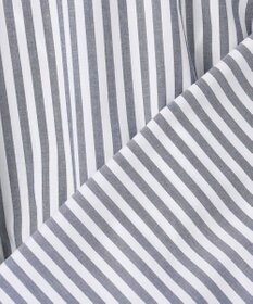 UNFILO コットンブロード フリルネックシャツ