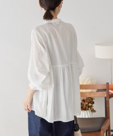 AMERICAN HOLIC バンドカラーピンタックブラウス