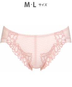WACOAL ショーツ 【リボンブラ 脇すっきり】 BRB433とペア はきこみ丈あさめ ナイロンベア天竺素材(バック) レディース PRA133 /ワコール