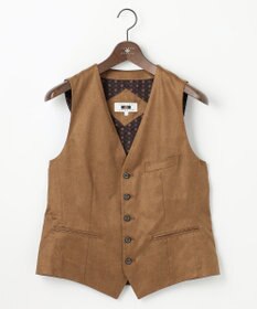 JOSEPH ABBOUD 【ストレッチ/スウェードタッチ/JAPANファブリック】コマ スウェード ベスト