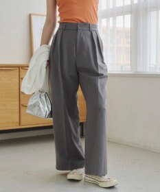 WEGO 【ANGIE VINTAGE/SMLサイズ展開】２タックワイドスラックス
