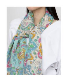 UNBILLION カシュネ cache nez / ペルシャ柄プリントストール