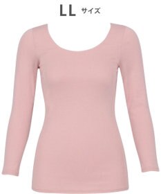 WACOAL あったかインナー 【ふんわりあったか】 8分袖 長袖 天綿オーガニックを使用 あたたかい ムレにくい しなやかでやわらかい 3Lまで対応 大きいサイズ レディース CLD310 /ワコール