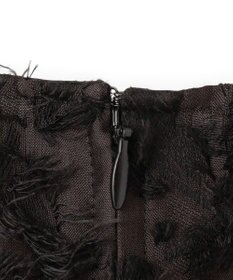 ICB 【洗える】 ヘアリーシアージャカード ブラウス