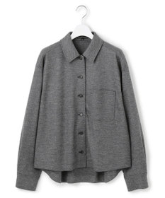 23区 【滝沢眞規子さん着用/VERY掲載/洗える】ウールミルドジャージー シャツ