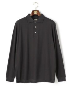 J.PRESS MEN 【ビジネス対応】リンクスシャドーチェック ロングスリーブポロシャツ