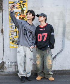 WEGO 【ユニセックス着用ITEM】ナンバリングホッケーT（LS）