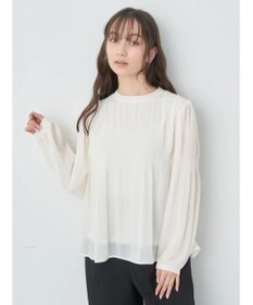 earth music&ecology マジョリカプリーツブラウス