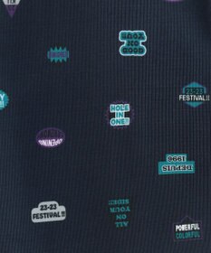 23区GOLF 【WOMEN】【吸水速乾】ステッカープリント スカート