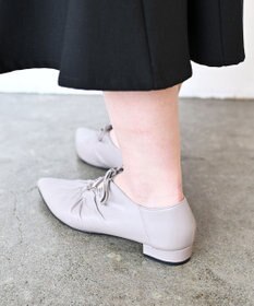 Pointer 日本製 本革ポインテッドトゥリボンパンプス