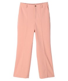 earth music&ecology カットツイルスリットセミフレアパンツ