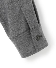 23区 【滝沢眞規子さん着用/VERY掲載/洗える】ウールミルドジャージー シャツ