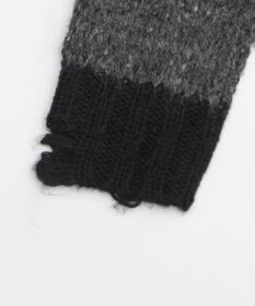 WEGO モヘアタッチボーダーBIGニット