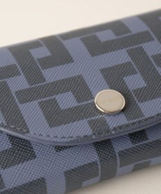 MIYABIYA La quoh with kirakaracho 角つなぎ プリントレザー 眼鏡ケース