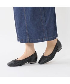 Riz raffinee <Riz raffinee>メッシュフラットパンプス