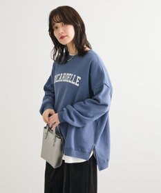 Green Parks 裏起毛ルーズサイズロゴプルオーバー