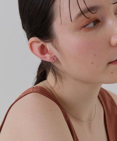 Phoebe 【金属アレルギー対応】ミニフープピアス(片耳)/サージカルステンレス シルバー