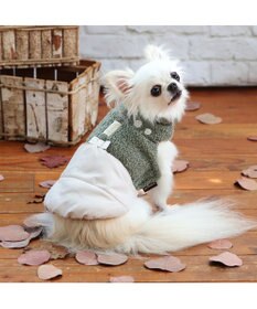 PET PARADISE ペットパラダイス 遠赤外線 エアベスト 《カーキー》 小型犬