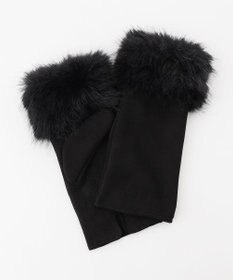 TOCCA 【百田夏菜子さん着用】FAKE SUEDE FUR HANDWARMER 手袋