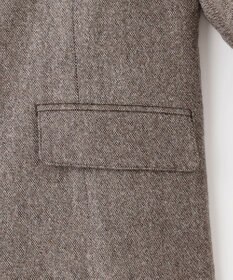 J.PRESS LADIES 【セットアップ対応】ウールストレッチツイード テーラード ジャケット