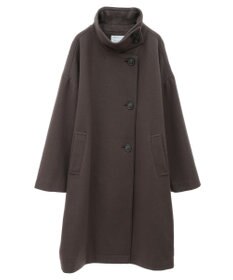 AMERICAN HOLIC リサイクル中空FIBERスタンドカラーロングコート