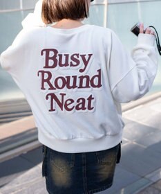 WEGO フォームプリントロゴスウェット