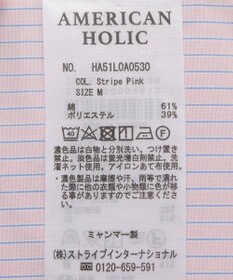 AMERICAN HOLIC イージーケアブロードシャツ