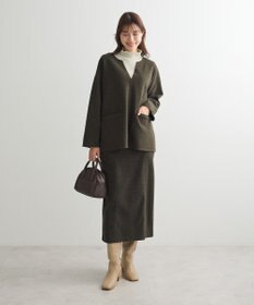 Green Parks 圧縮ポンチキーネックプルオーバー