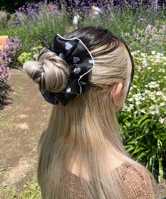 WEGO L総柄ハートシュシュ