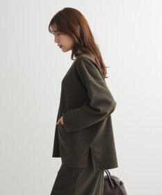 Green Parks 圧縮ポンチキーネックプルオーバー