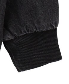 WEGO ヴィンテージウォッシュBIGフードブルゾン