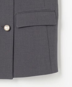 Feroux 【先行予約】パール釦テーラード ジャケット