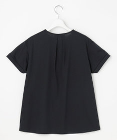 J.PRESS LADIES プレーティングジャージー チュニック丈 カットソー