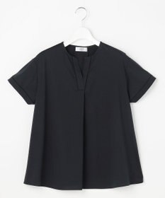J.PRESS LADIES プレーティングジャージー チュニック丈 カットソー