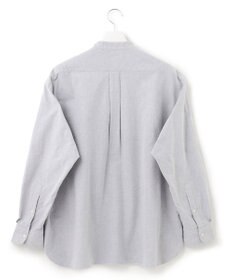 J.PRESS YORK STREET 【UNISEX】起毛オックスフォードシャツ/バンドカラー