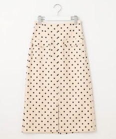 Feroux 【新色追加・洗える】パールポイントフラップ スカート