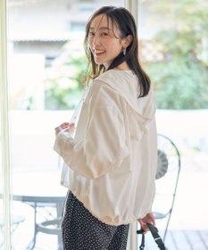 ANY L 撥水フーデットシャツ