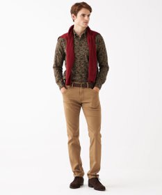 JOSEPH ABBOUD 【キングサイズ】JC花柄プリント　シャツ